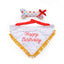 Zippypaws Dog Toy Birthday Bandana and Bone 2Pack