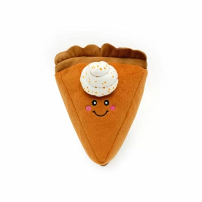 Zippypaws Plush Toys For Dog NomNomz® – Pumpkin Pie Slice