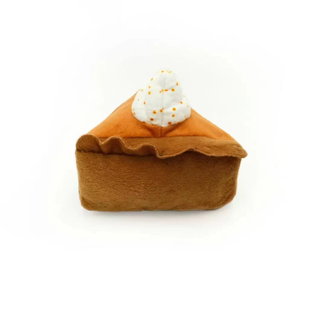Zippypaws Plush Toys For Dog NomNomz® – Pumpkin Pie Slice