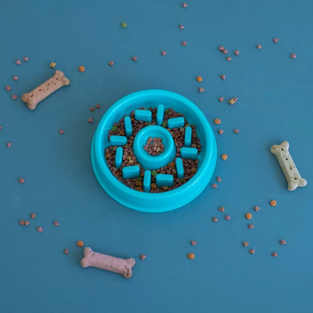 Zippypaws Slow Feeder Happy Bowl – Donut