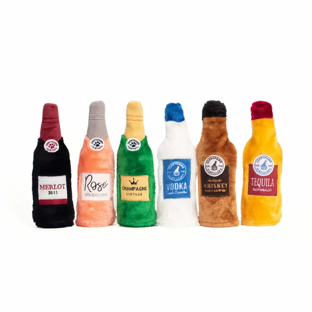 Zippypaws Dog Toy Happy Hour Crusherz – Rosé