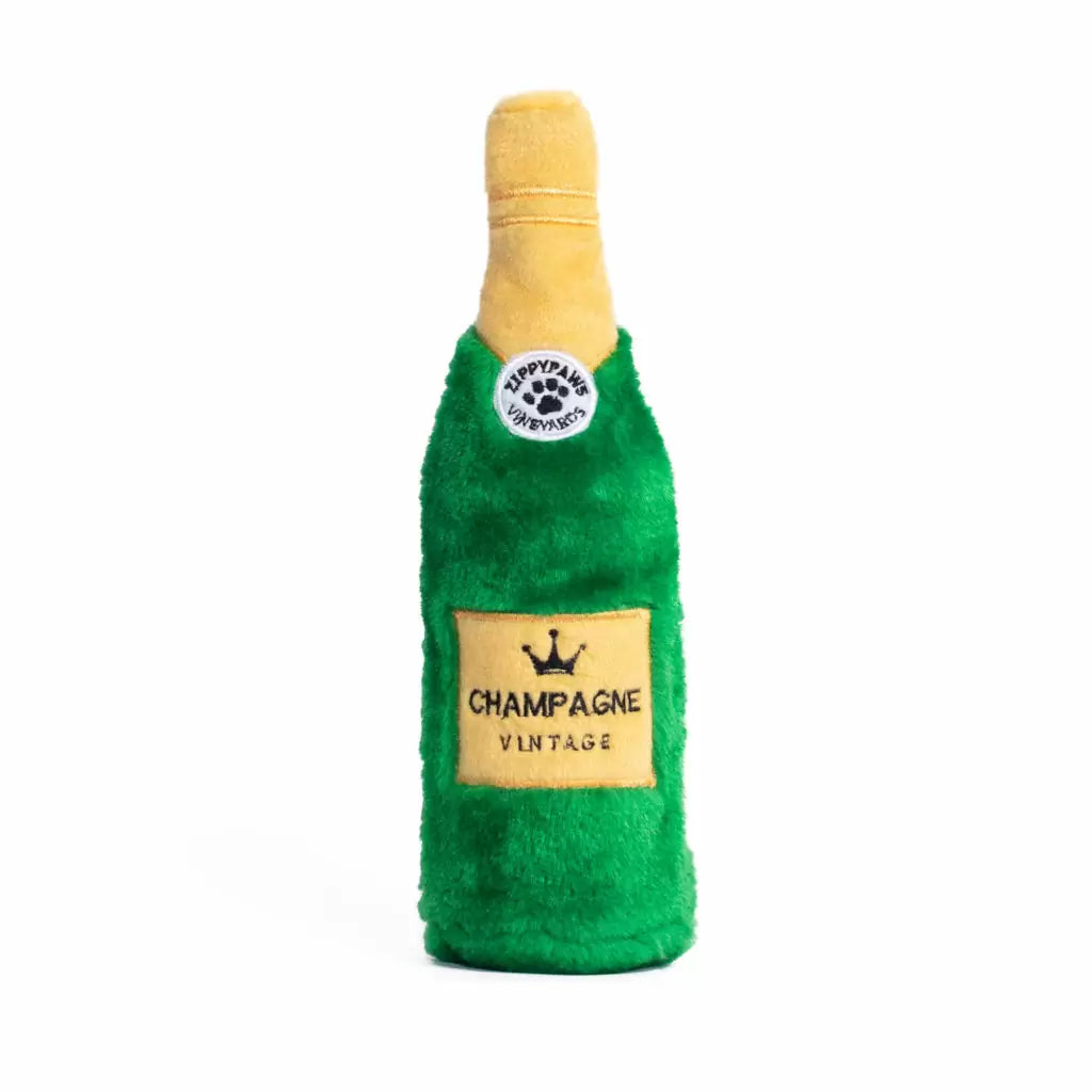 Zippypaws Dog Toy Happy Hour Crusherz – Champagne