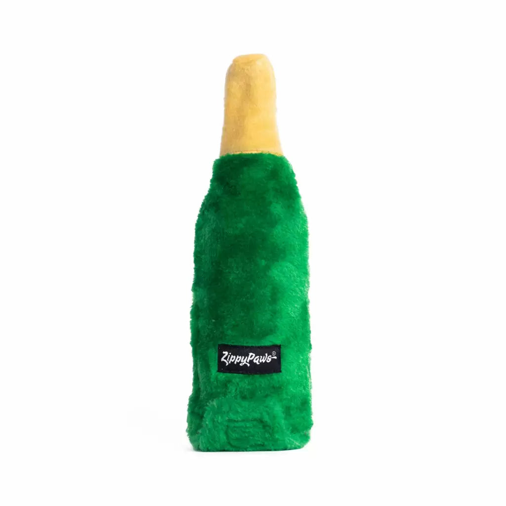 Zippypaws Dog Toy Happy Hour Crusherz – Champagne