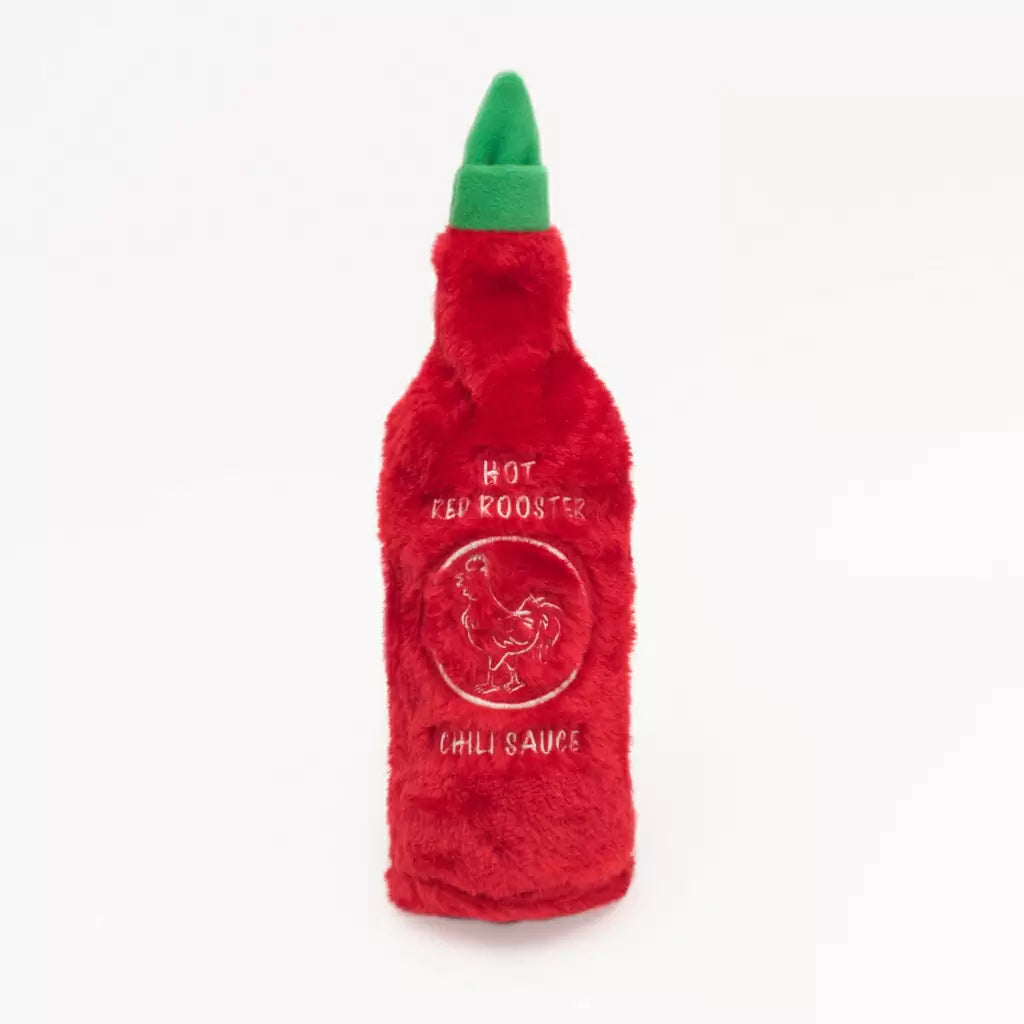 Zippypaws Dog Toy Hot Sauce Crusherz – Red Rooster