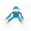 Zippypaws Plush Toys For Dog Spencer the Crinkle Monkey – 2Pack Small Rainbow and Blue