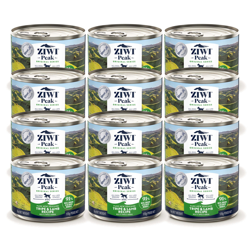 ZIWI Peak Dog Wet Food Cans Tripe & Lamb Recipe