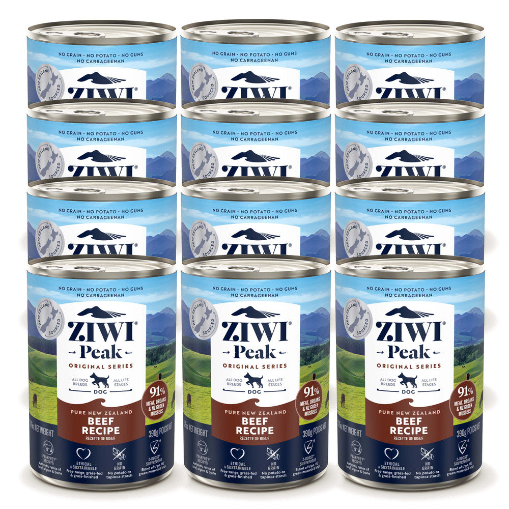 ZIWI Peak Dog Wet Food Cans Beef Recipe