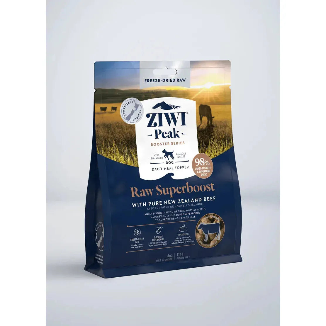 ZIWI Peak Raw Superboost Beef Recipe For Dog