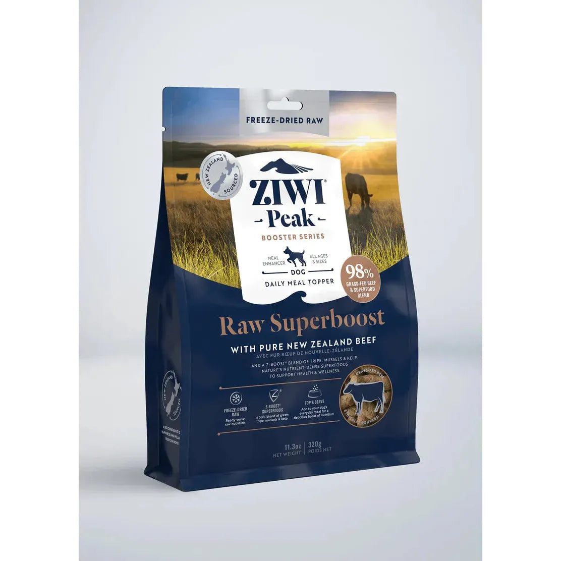 ZIWI Peak Raw Superboost Beef Recipe For Dog