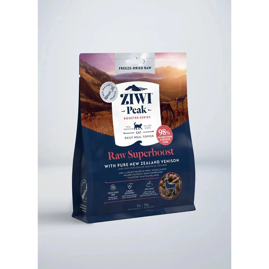 ZIWI Peak Raw Superboost Venison Recipe For Cats 85g