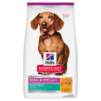 Hill's Science Diet Dog Dry Food Perfect Weight Small & Mini