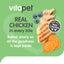 Vitapet Dog Treats Pocket Trainer Chicken with Sweet Potato and Blueberry 70g