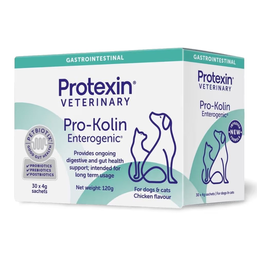 Protexin Pro-Kolin Enterogenic Gastrointestinal Support For Dogs & Cats 30Pack