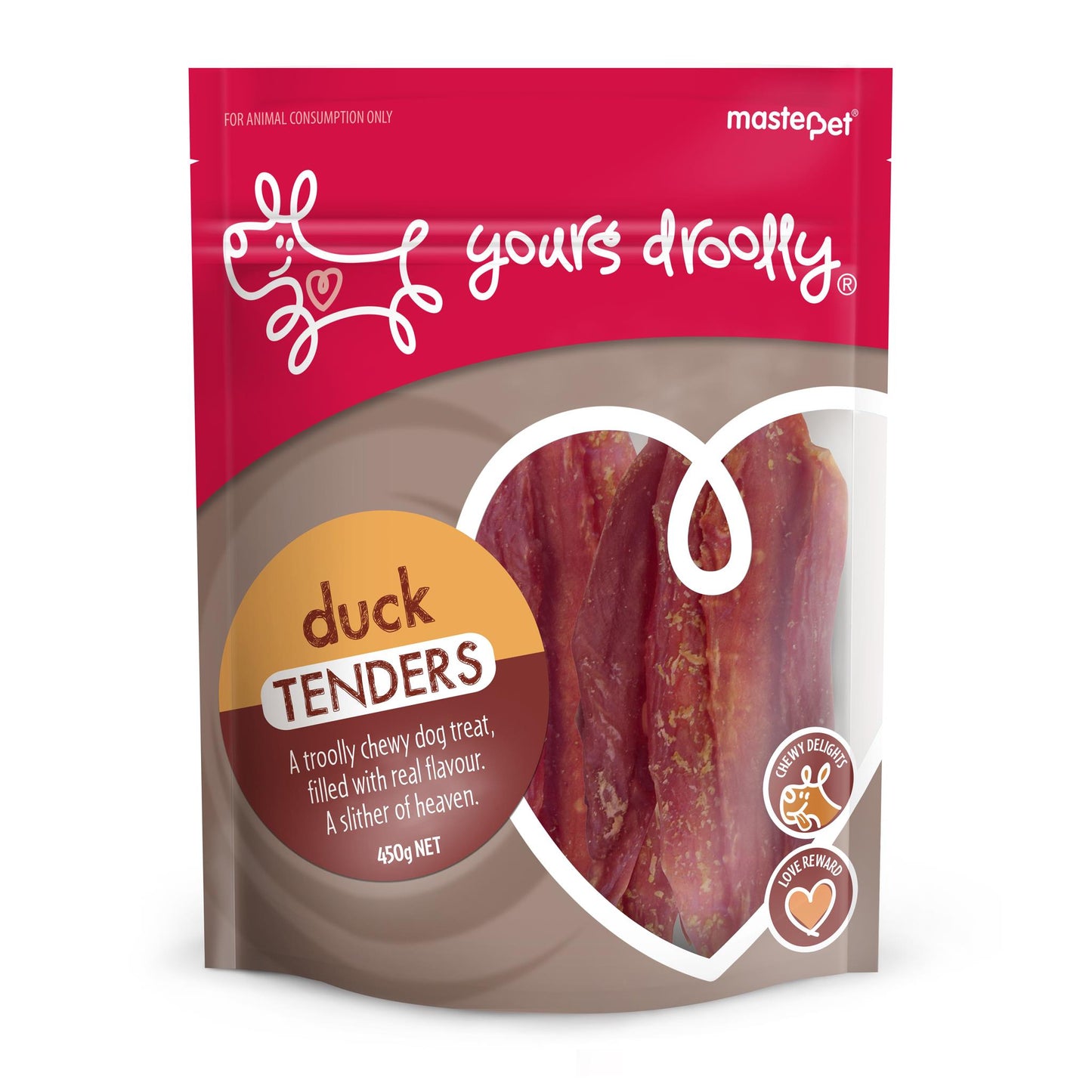 Yours Droolly Dog Treats Duck Tenders