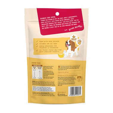 Yours Droolly Dog Treats Double Delights - Milk & Banana 150g