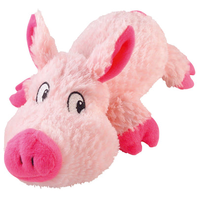 Yours Droolly Dog Toy Cuddlies Pink Pig