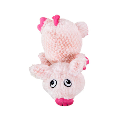 Yours Droolly Dog Toy Cuddlies Pink Pig