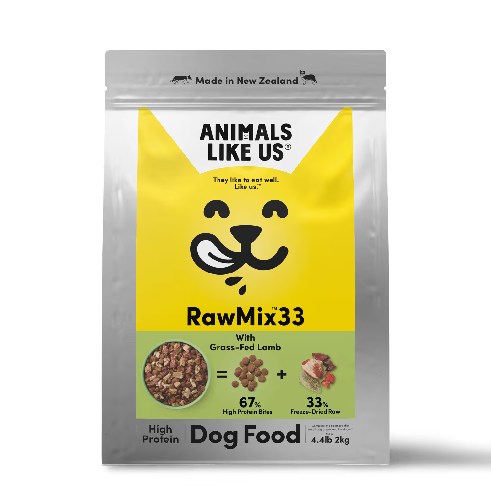 Animals Like Us - Raw Mix 33 with Grass-Fed Lamb Dog Food 2KG