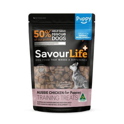 SavourLife Dog Treats Training Treats Australian Chicken for Puppies 165g