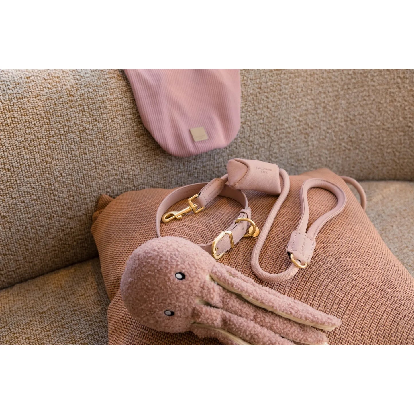 FuzzYard Life Atelier Dog Collar - Soft Blush