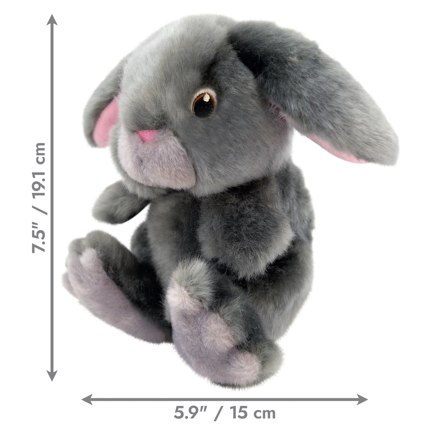 KONG Dog Toy Toughz Bunny Medium