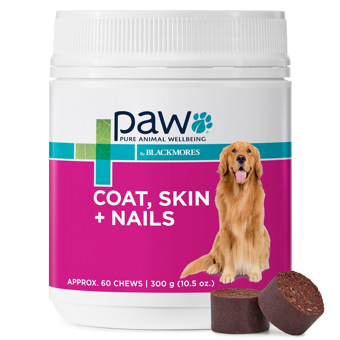 PAW by Blackmores Coat Skin And Nails Chews For Dogs 300g