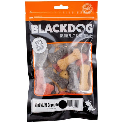 BLACKDOG Dog Treats Mini Biscuits Multi Flavours 150g
