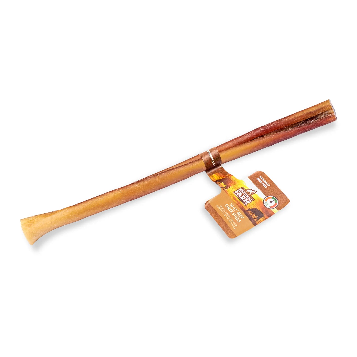 Natural Farm Dog Treat Beef Cheek Stick Large 25-30cm 1pc