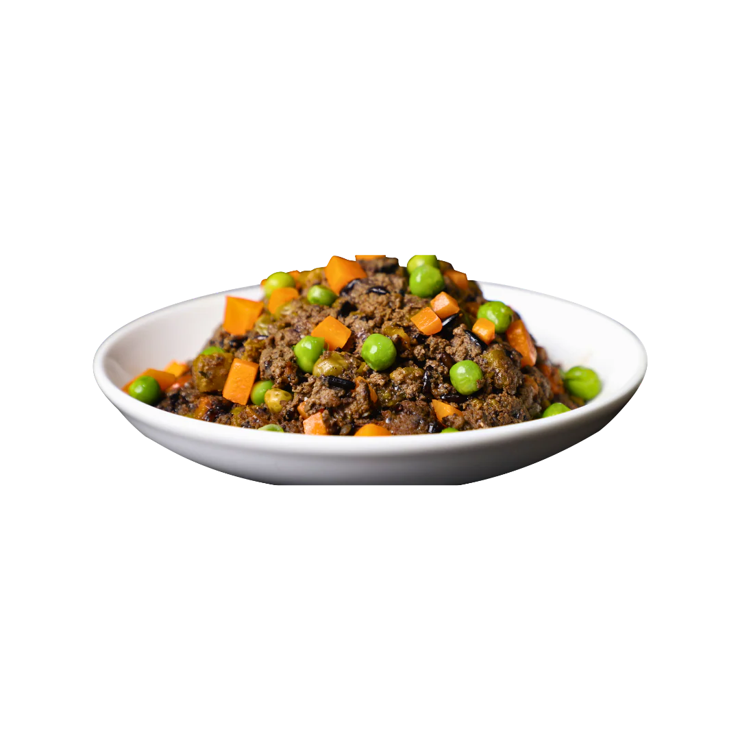 Absolute Holistic Dog Food Home Cooked Recipe | Beef, Peas & Salmon