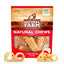 Natural Farm Dog Treat 3" Beef Trachea Chews 12Pack