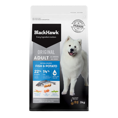 Black Hawk Adult Dog Dry Food Fish and Potato