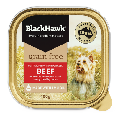 Black Hawk Dog Wet Food Grain Free Beef