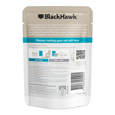 Black Hawk Adult Cat Wet Food Chicken & Tuna