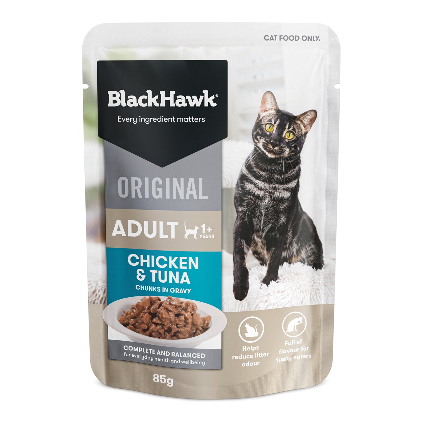 Black Hawk Adult Cat Wet Food Chicken & Tuna