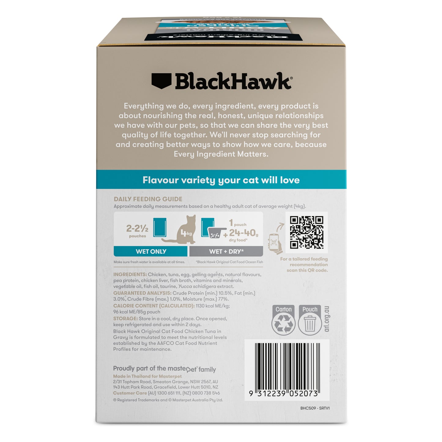 Black Hawk Adult Cat Wet Food Chicken & Tuna