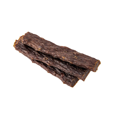 Black Hawk Dog Treats Kangaroo Jerky Straps 100g