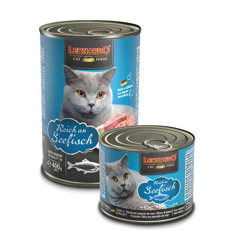 Leonardo® Cat Wet Food Quality Selection - Rich in Ocean Fish