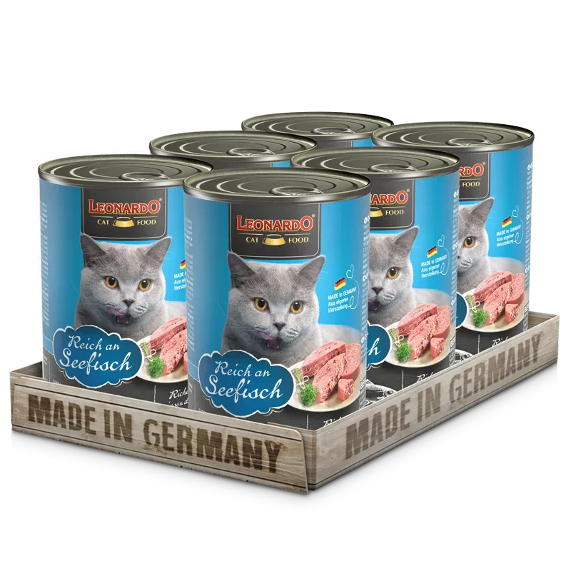 Leonardo® Cat Wet Food Quality Selection - Rich in Ocean Fish