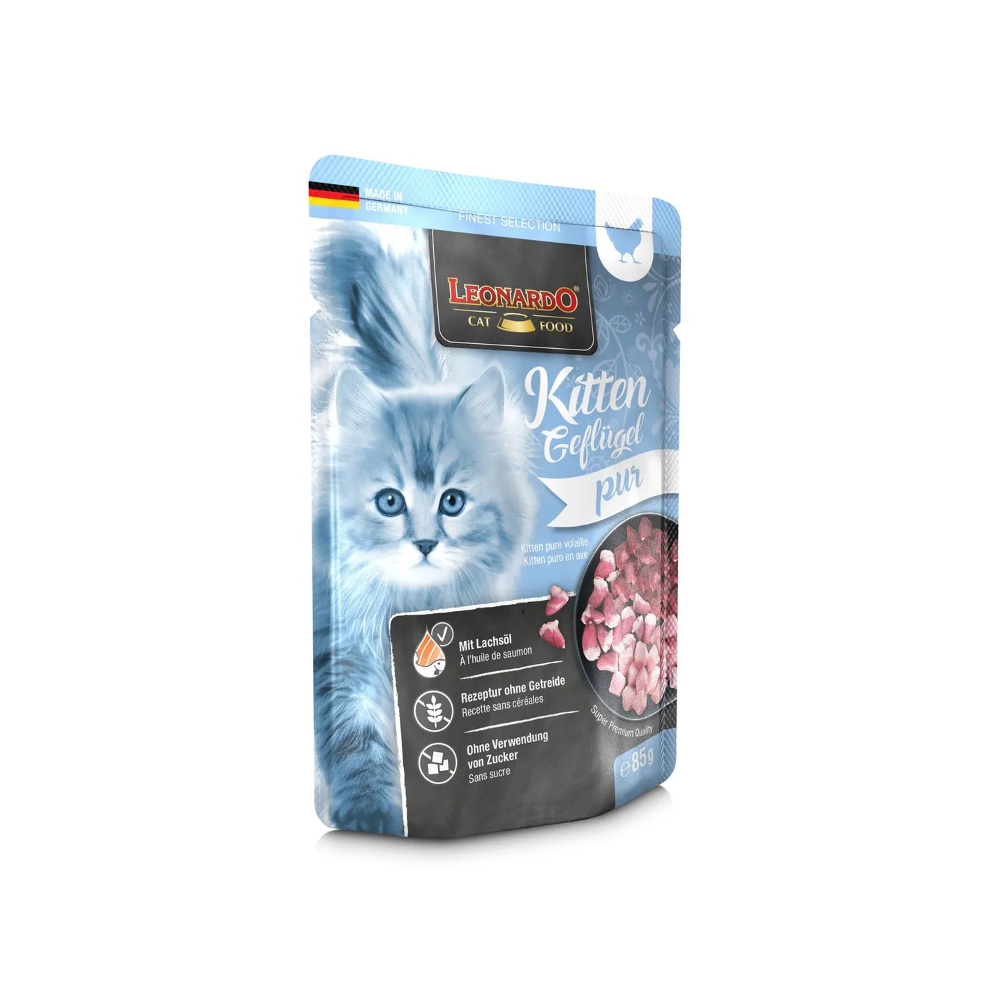 Leonardo® Cat Wet Food Finest Selection - Kitten Poultry Pure