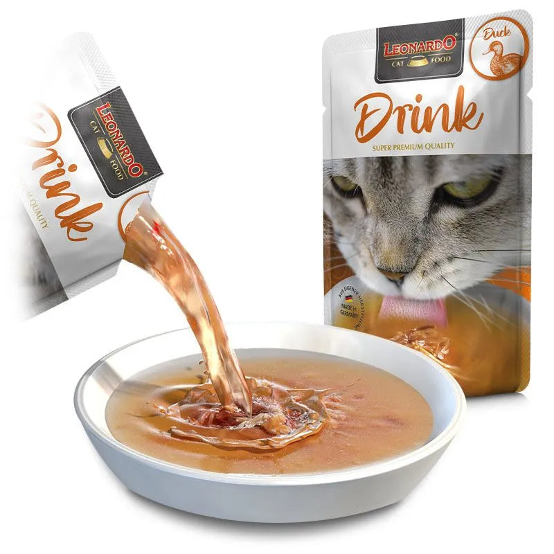 Leonardo® Cat Wet Food Drink Duck 40g