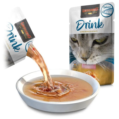 Leonardo® Cat Wet Food Drink Salmon 40g