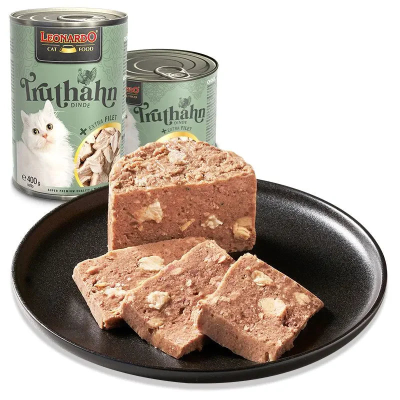 Leonardo® Cat Wet Food Extra Fillet - Turkey + extra fillet