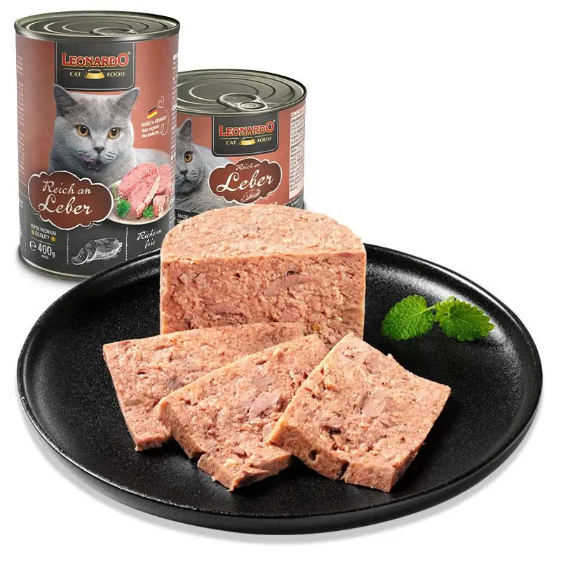 Leonardo® Cat Wet Food Quality Selection - Rich in Liver