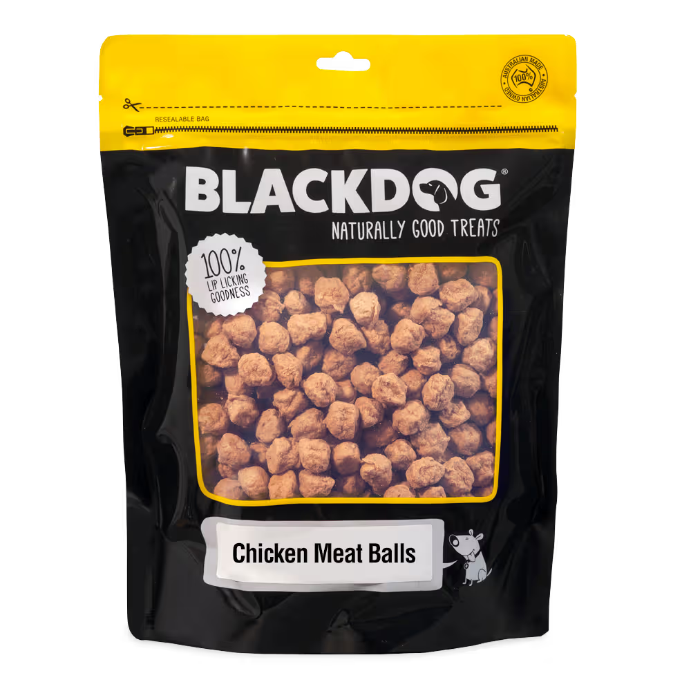 BLACKDOG Dog Treats Chicken Meat Balls 180g