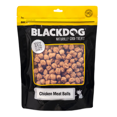 BLACKDOG Dog Treats Chicken Meat Balls 180g