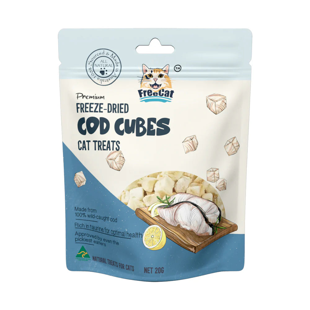 Freecat - Freeze Dried Cod Cube 20g