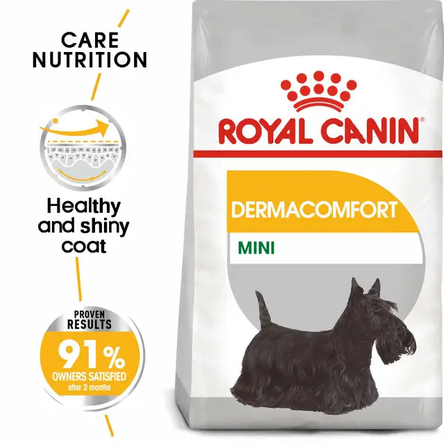 ROYAL CANIN Adult Dry Dog Food Mini Dermacomfort 3Kg
