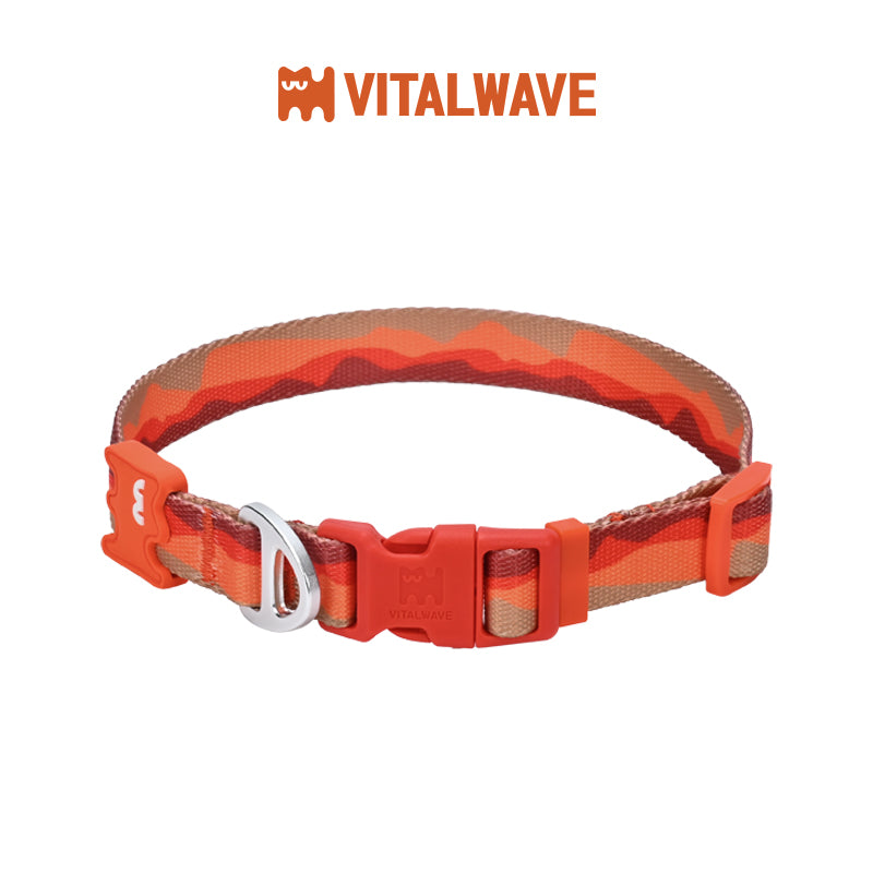 VITALWAVE Gradient Peaks Dog Collar