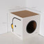 PURROOM Cat House - Double Scratching Boards