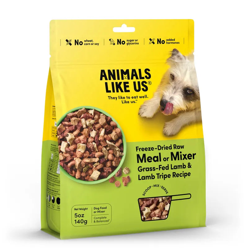 Animals Like Us - Meal or Mixer New Zealand Grass-Fed Lamb & Lamb Tripe